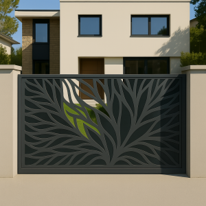 Αυλόπορτα Leaf Harmony | White Shadow Edition