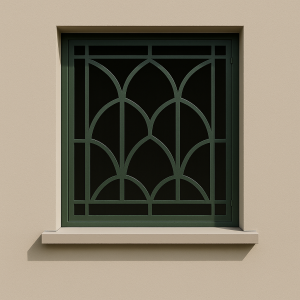 Κάγκελο Παράθυρου Αψιδωτό 'Arco Minimal'