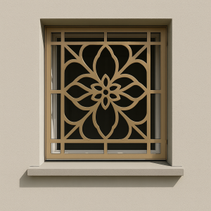 Κάγκελο Παραθύρου WSG-11 | Floral Frame